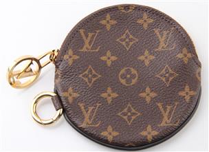 Louis Vuitton Mini Monogram Trio Pouch Round Coin Purse Good Buya